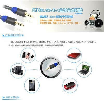 綠聯(lián)10502 3.5mm公對公音頻線評測 一款懂你需求的平價影音良品